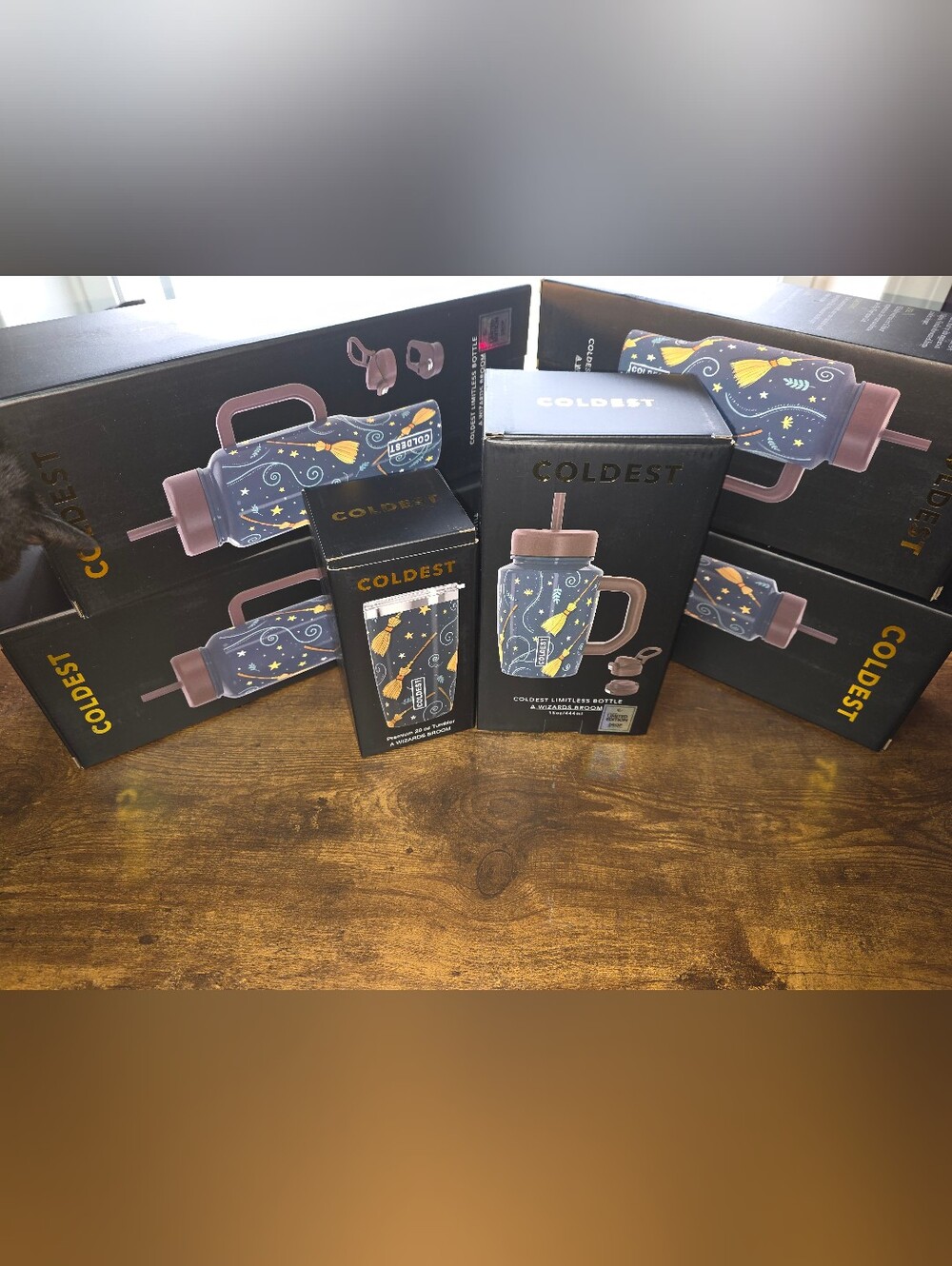COLDEST A Wizard's Broom Complete 6-Piece Limited Edition Set NIB